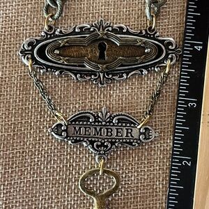 Vintage Style Keyhole Necklace